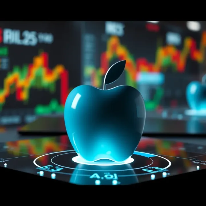 Visualization of Apple's competitive position within the technology sector and associated market risks