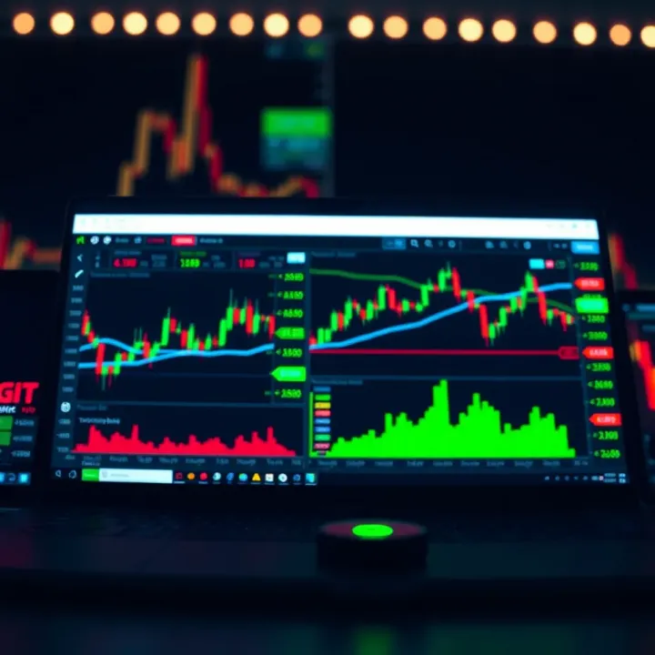 Overview of ATFX trading platform interface showing market charts and trading tools