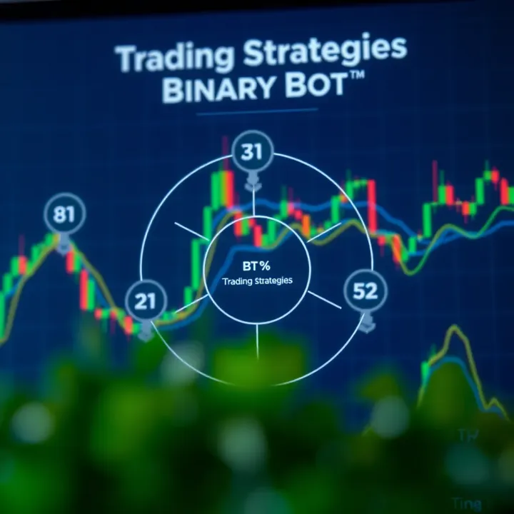 Diagram showing different trading strategies integrated within Binary Bot platform