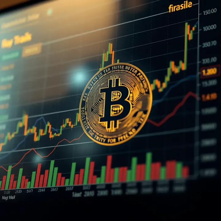 Graph illustrating Bitcoin price trends influenced by economic and regulatory changes