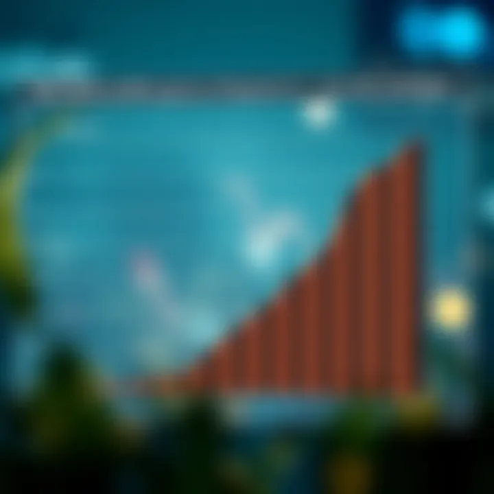 Graph showing competitive landscape of technology companies including Microsoft