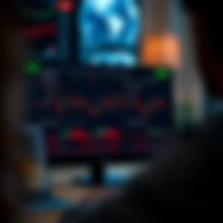 Dashboard view of Apex Trader showing financial charts and trading tools