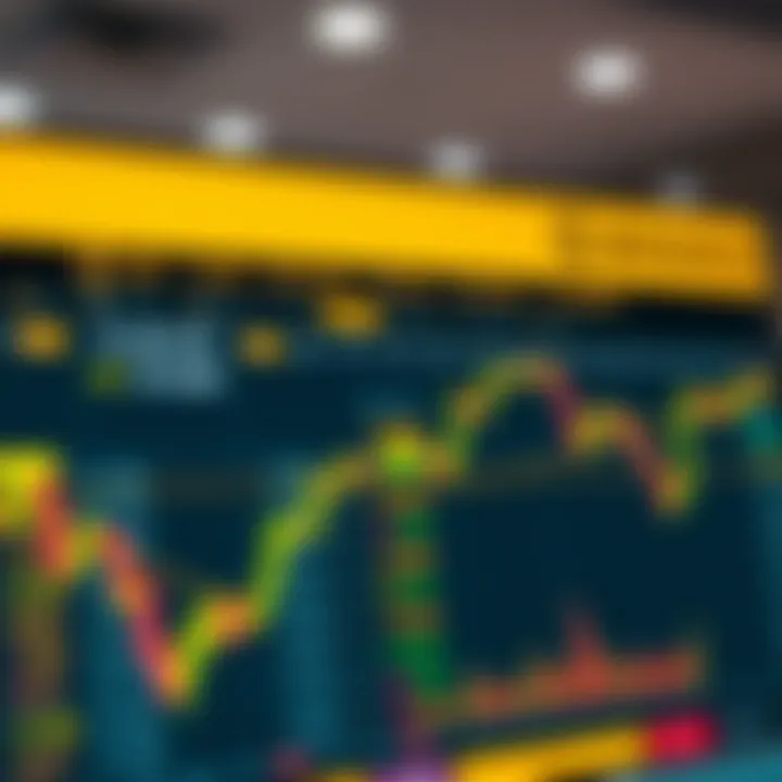 User interface of Binance platform displaying cryptocurrency trading options in Colombia