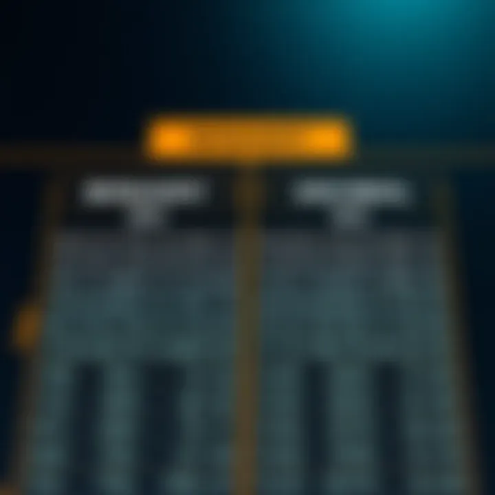 Comparative Overview of Binary and Decimal Numeral Systems Comparison chart showing differences between binary and decimal numeral systems