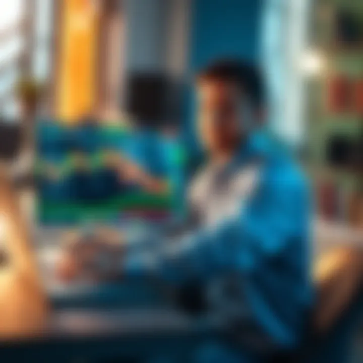 Comparison of online trading platforms highlighting features and risks