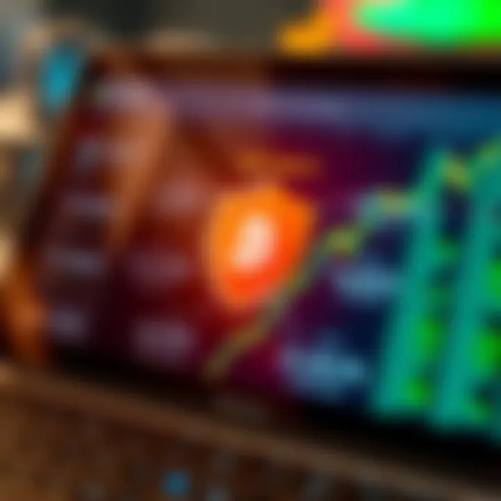 Graph illustrating the security features and data protection mechanisms of a cryptocurrency trading platform