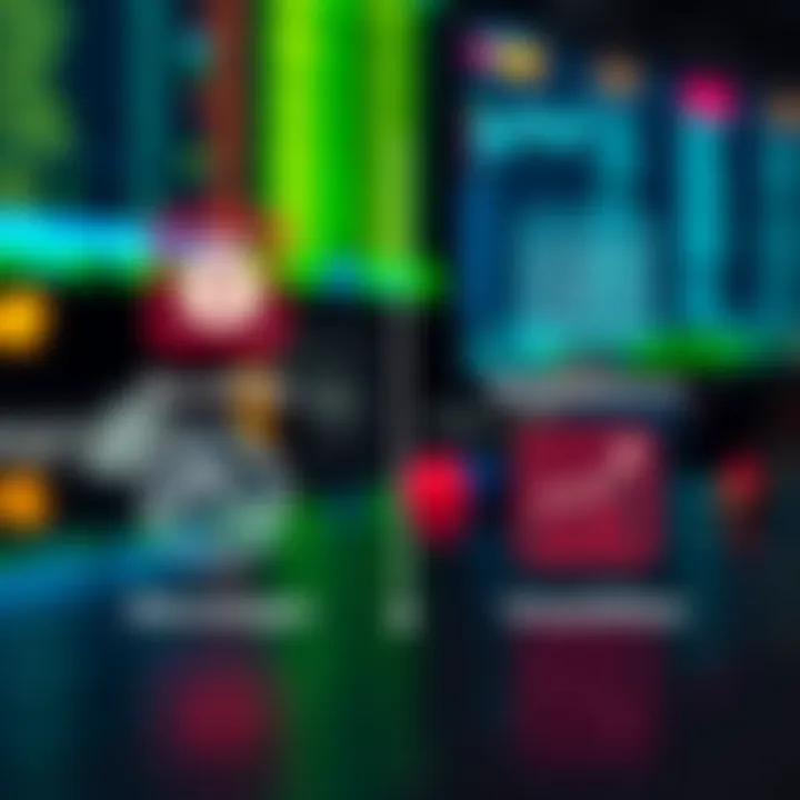 Benefits and risks associated with using Broker Deriv shown through icons representing security, regulations, and market volatility