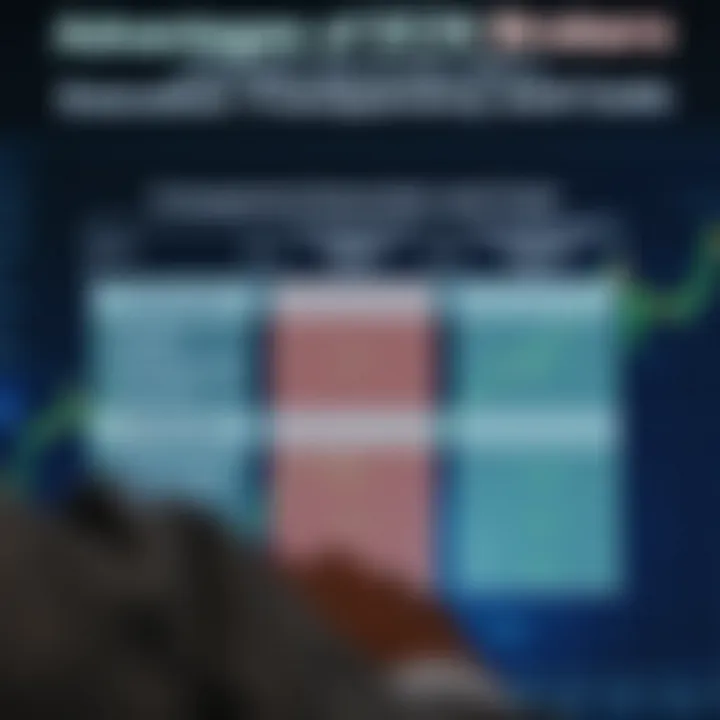 Comparison chart showing transparent execution and cost advantages of ECN brokers against other broker types