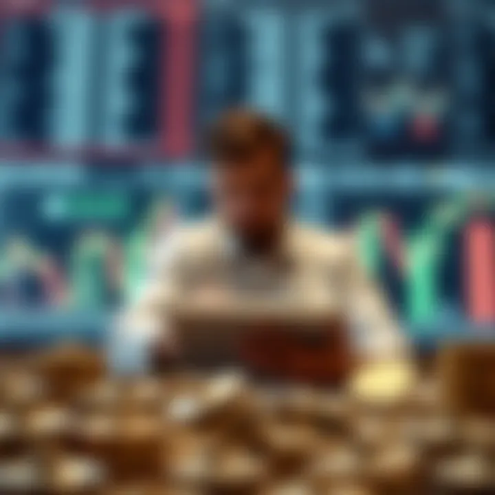 Conceptual illustration of secure investment choices with brokers offering no deposit bonuses