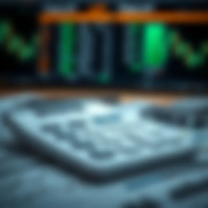 Diagram illustrating how a lot calculator helps manage risk in trading