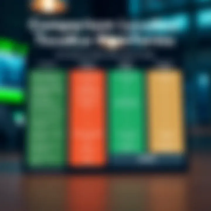 Comparison of Leading Mobile Trading Platforms Comparison chart highlighting features and benefits of top mobile investment platforms for secure trading