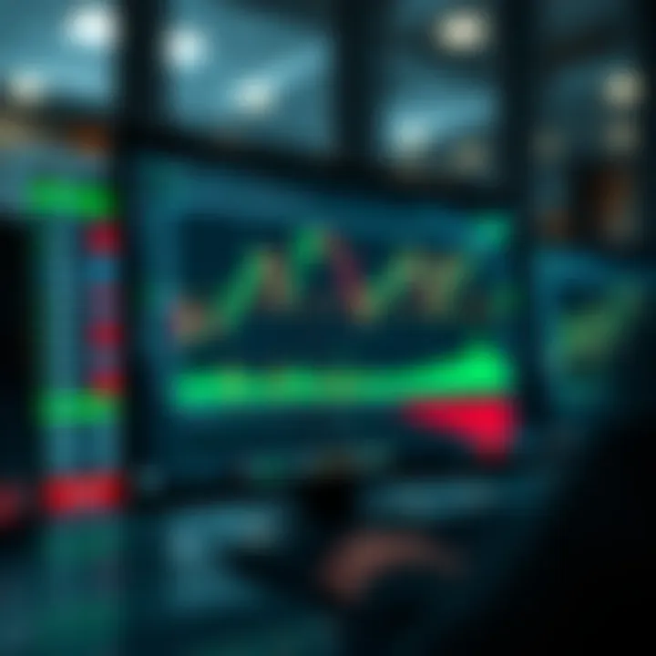 Overview of cTrader account types and security features on a digital screen