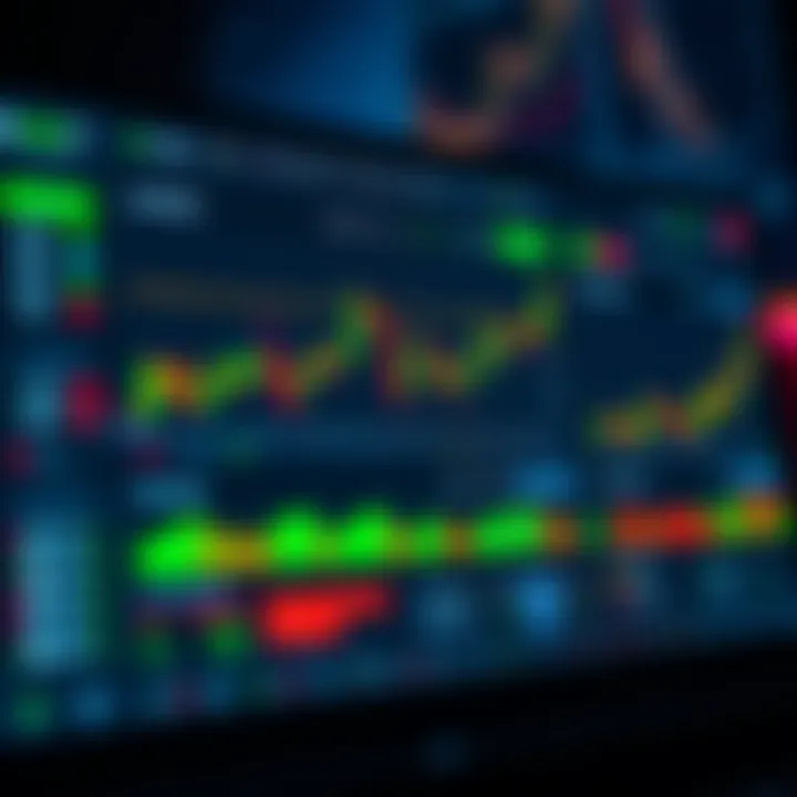 Deriv Trading Platform Interface in Spanish Overview of Deriv trading platform dashboard showcasing financial charts and trading options