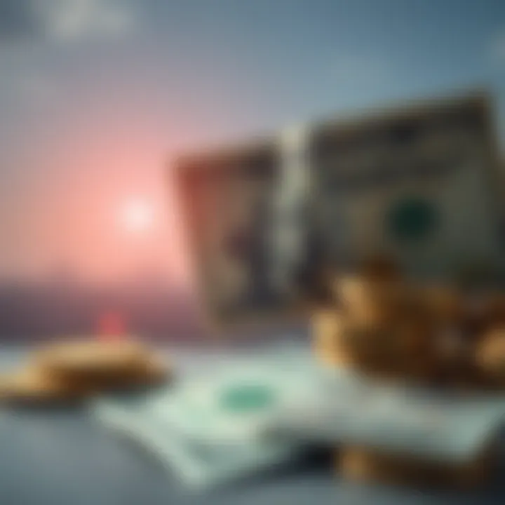 Economic and Political Factors Affecting the Dollar Value in Colombia Illustration representing economic and political factors influencing the US dollar value in Colombia