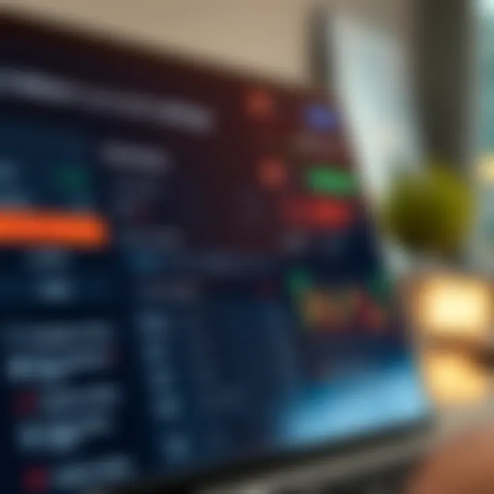 User dashboard showing account management tools and security settings