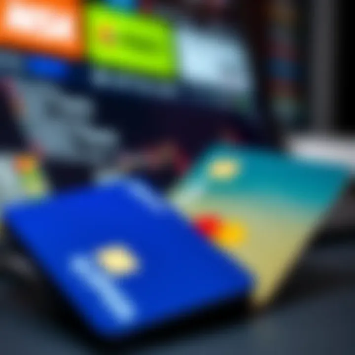 Digital wallet and bank card icons representing deposit choices for trading