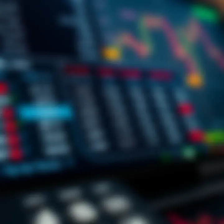 Screenshot of a pip calculator tool interface showing currency pairs and pip values