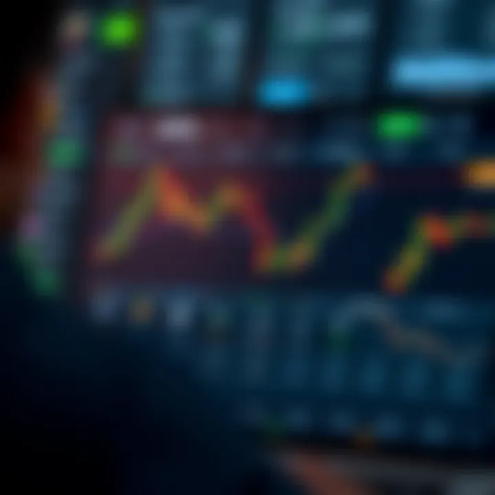 Trading platform interface showing asset selection and opening a new trade