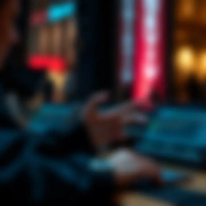 Secure digital transaction on a financial platform