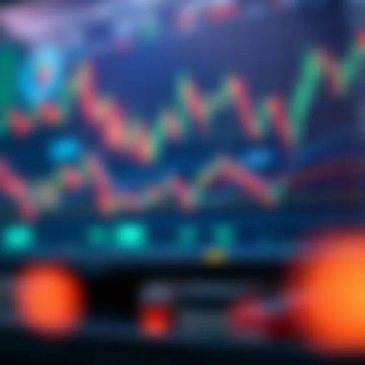 Conceptual representation of automated trading strategies using technology and market data visualization