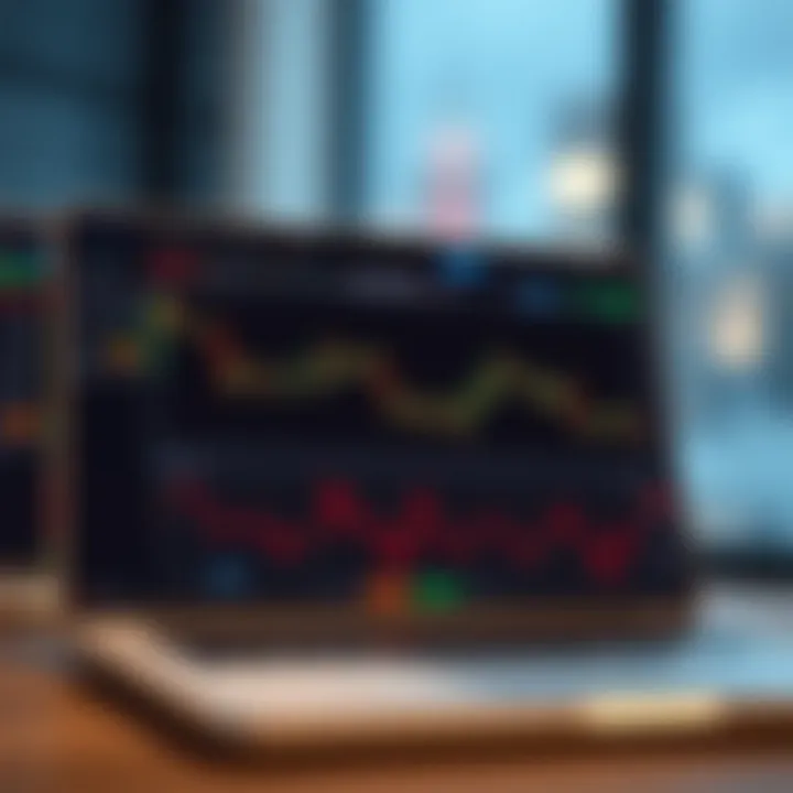 Graphical representation of key features and risk factors in online trading with IQ Option from Colombia