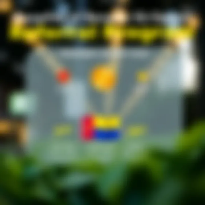 Graphic depicting benefits for users participating in IQ Option referral program with reward symbols and Colombian flag
