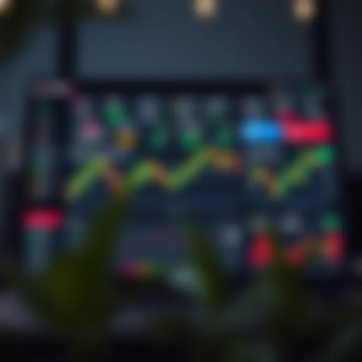 Overview of IQ Option X platform dashboard showing trading tools and financial options