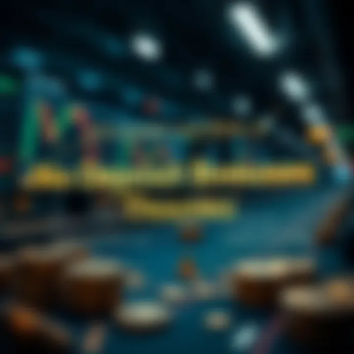 Conceptual graphic depicting the advantages and risks of no deposit bonuses in trading