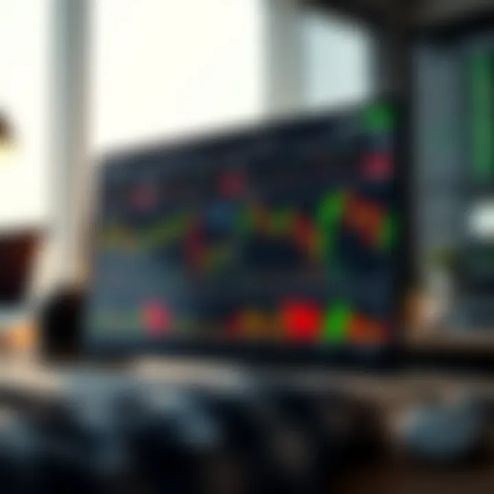 Interface of Olymp Trade online trading platform showing various financial instruments and market charts