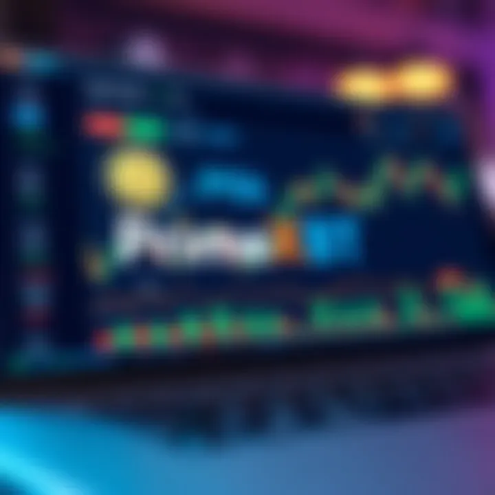 Graphical representation of trading opportunities across cryptocurrencies, indices, forex, and commodities