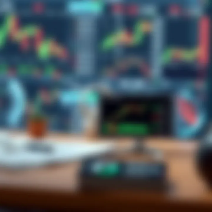 Visual representation of risk management strategies and decision-making tools for trading synthetic indices