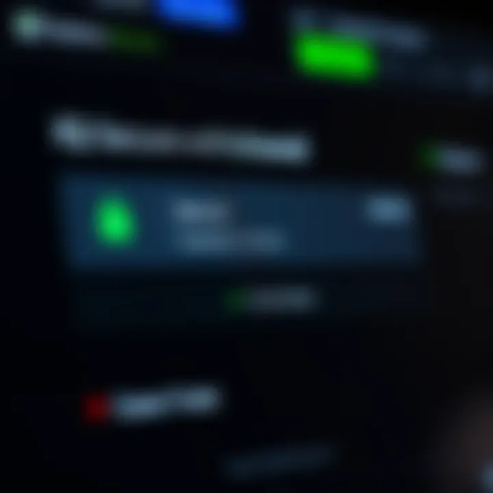 Secure transaction confirmation on financial application interface