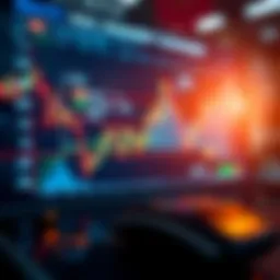 Illustration of financial strategies and tools for risk management during market downturns