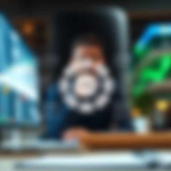 Diagram illustrating the main functions of a financial broker within trading environments