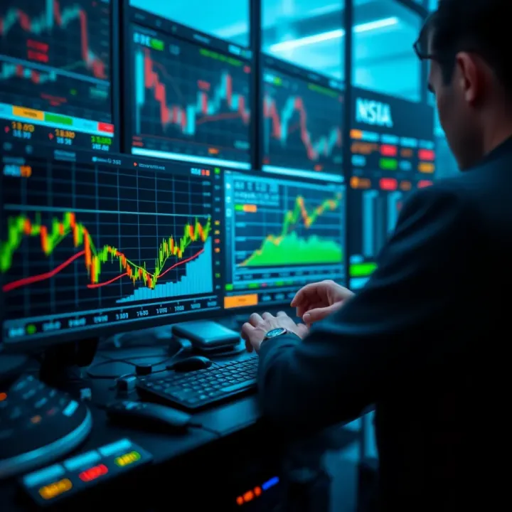 Automated trading system executing strategic financial operations on a digital platform