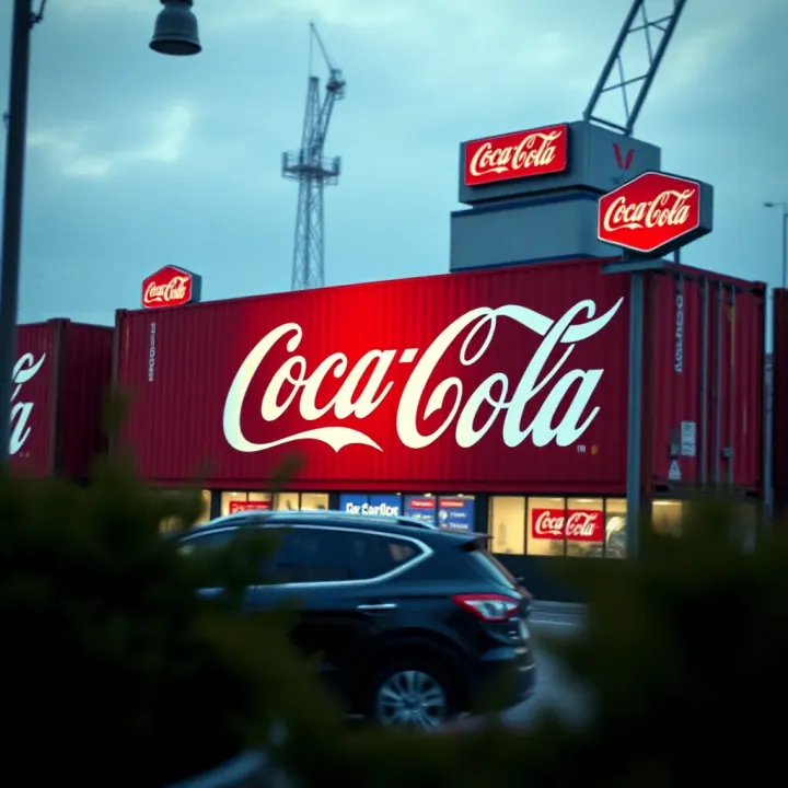 Global market presence and distribution network of a leading beverage company