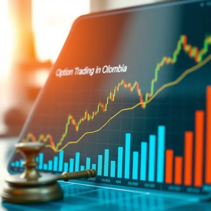 Graph depicting legal framework and regulations related to option trading in Colombia