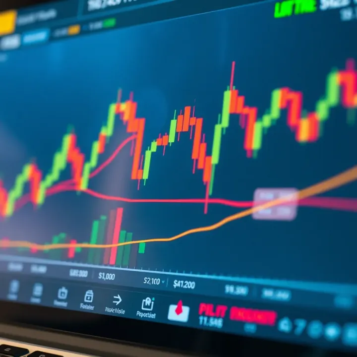 Graphical representation of pip value calculation on a trading platform