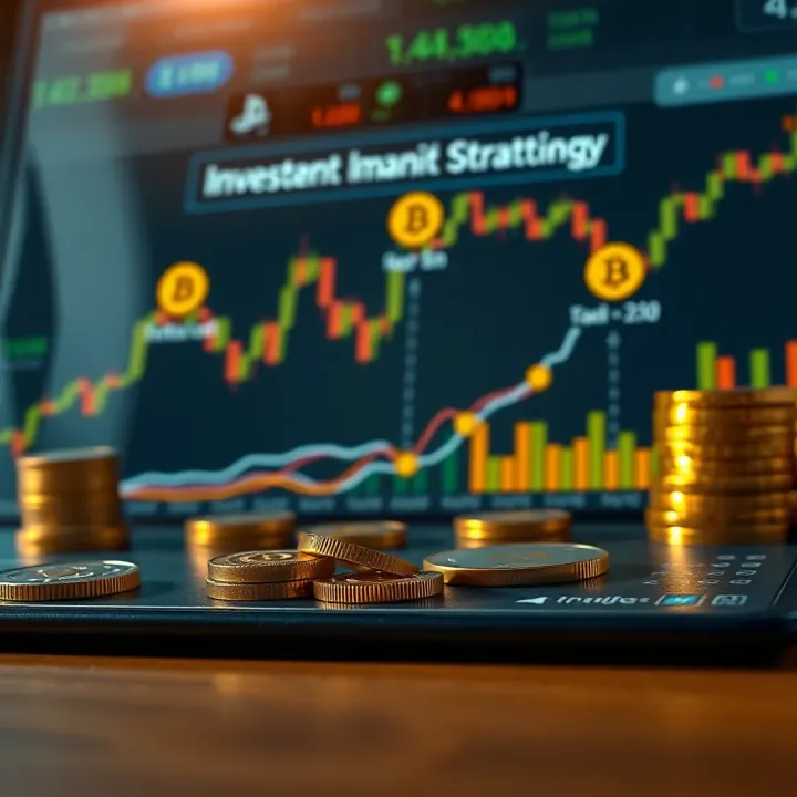 Diagram illustrating investment strategies and risk management in cryptocurrency markets