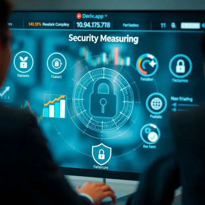 Secure online trading environment with regulatory compliance symbols and security features