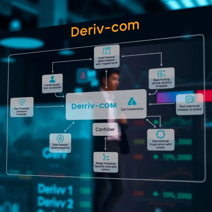 Diagram illustrating the core functions and workflow of deriv-com technology