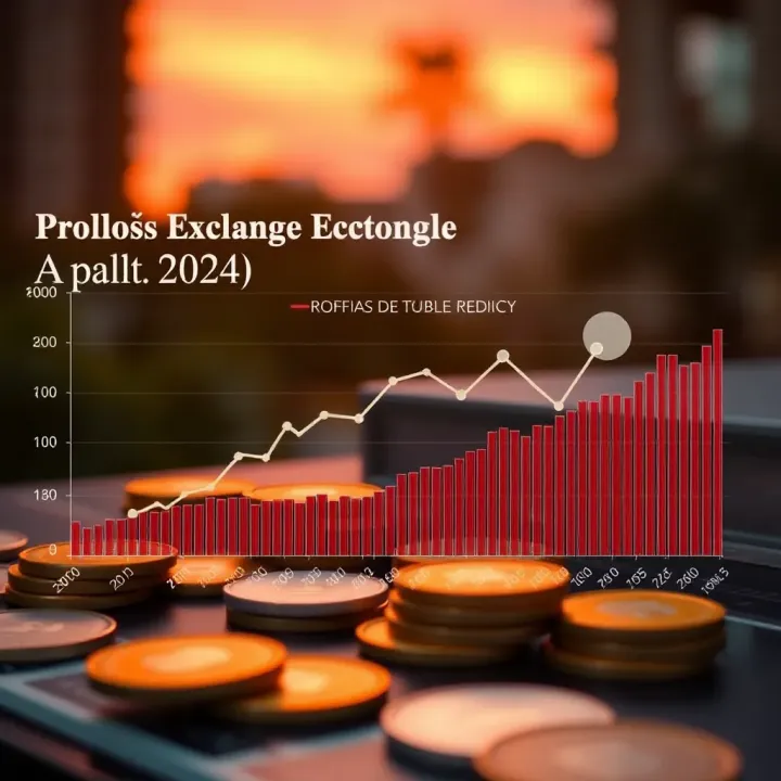 Graph showing factors influencing the dollar exchange rate in Colombia including inflation and monetary policy