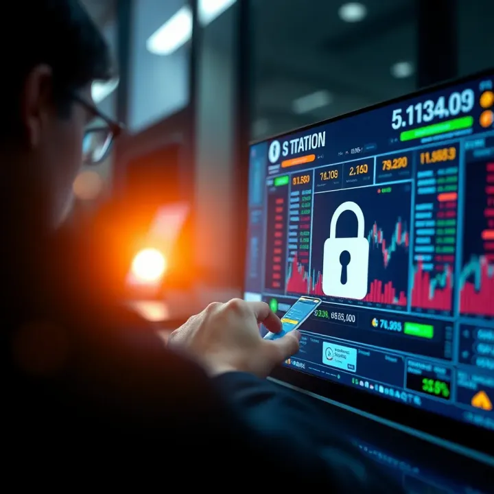 Secure digital transaction representing regulated investment activities on Duo Markets
