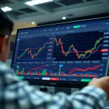 Overview of Deriv Trader platform interface showing financial charts and trading tools