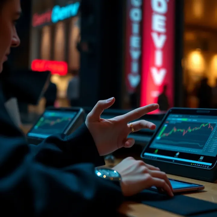Secure digital transaction on a financial platform
