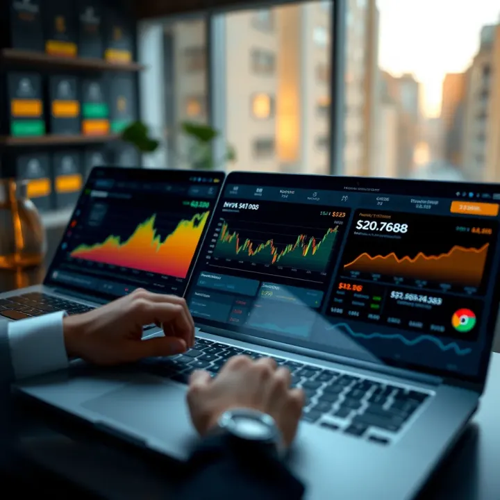 Overview of Inverlion investment platform interface showing investment options and analytics