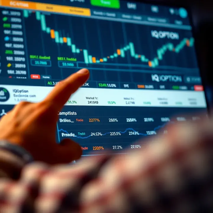 Comparison chart highlighting strengths and weaknesses of IQ Option against similar brokers