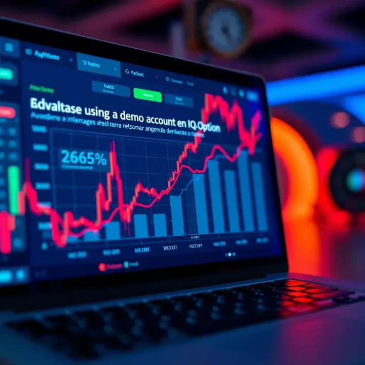 Graph showing the benefits of using a demo trading account for financial learning