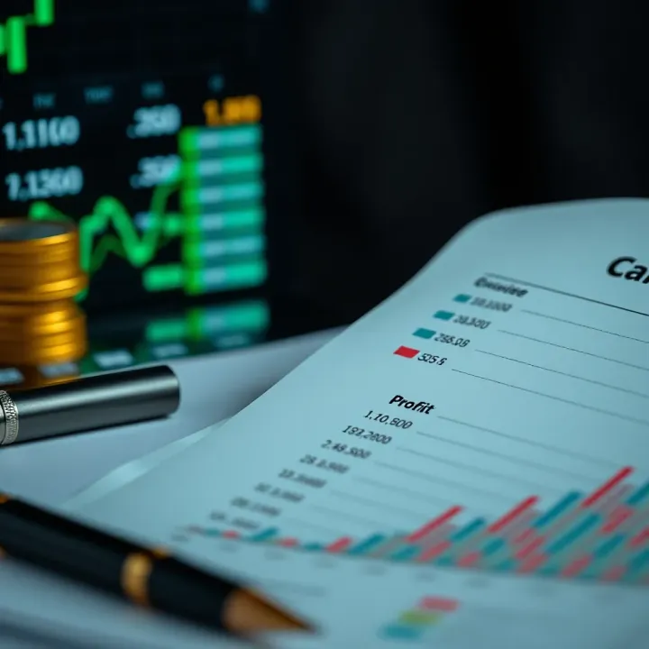 Comparison between profit and loss statement and other financial reports in business context