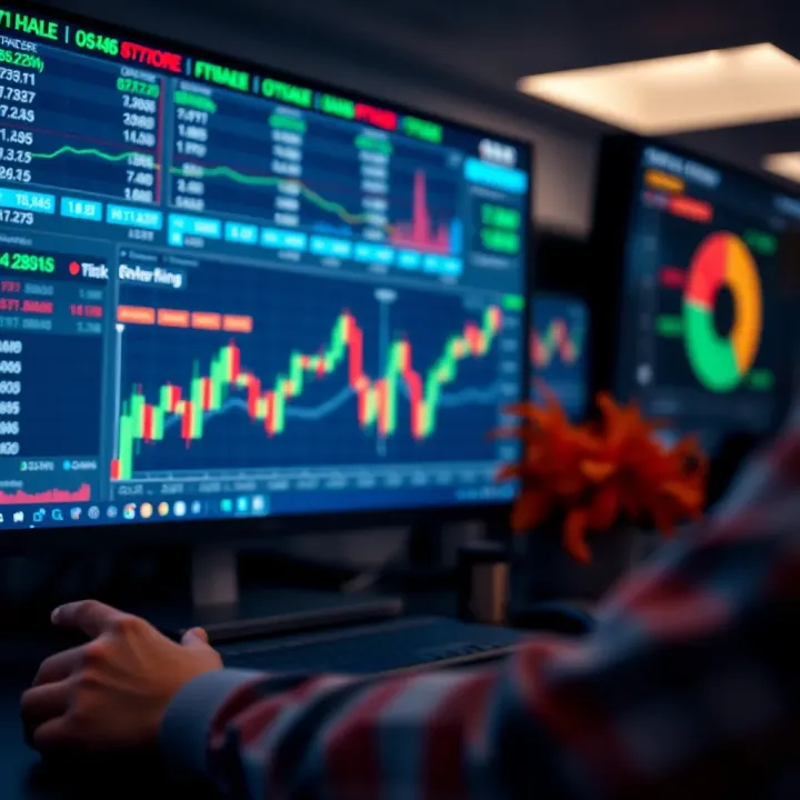 Illustration of risk management strategy in forex operations